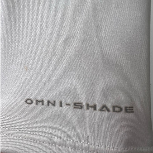 Columbia PFG Omni-Shade White Fishing Shirt [Sz. S] - Picture 3 of 5